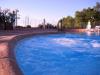 Piscina esterna casale Unciano con idromassaggio