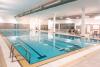 Piscina coperta dell'Hotel benessere in montagna
