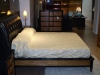 Letto classico legno masselo imbottito