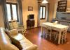Salone e cucina appartamento François Chiusi