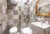 Bagno con doccia in Camera B&B Roma centro