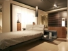Letto moderno imbottito Umbria