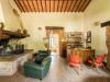 Sala lettura con Camino in Villa