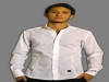 Camicia uomo modello slim maniche lunghe