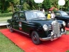 Auto d'epoca durante una sosta