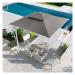 Pagoda rettangolare ideale per bordo piscina