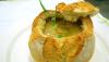 ZUPPA DI CICERCHIA IN PAGNOTTA ?>
