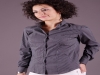 Camicia donna alla coreana maniche lunghe modello 