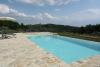 Grande parco con piscina panoramica