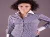 Camicia donna maniche lunghe modello slim