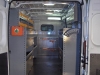 Allestimento con retrocabina in alluminio