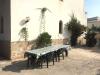 Mangiare all'aperto villa con vista mare