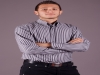 Camicia uomo modello slim maniche lunghe