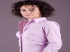 Camicia donna a body maniche lunghe modello slim