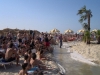 Clean and shallow water in Lido di fermo