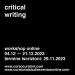 Workshop online in critcal writing ?>
