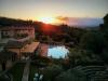 vista tramonto Umbria albergo 5stelle