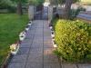 Cancello ingresso con giardino a Marsciano 