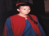 Damigella in abiti d'epoca