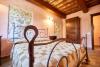 Camera da letto matrimoniale casale Unciano-Spoleto