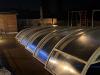 Piscina aperta tutto l'anno: acqua riscaldata a 28°