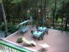 Terrazza solarium con dondolo B&B vicino Perugia