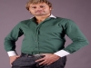 Camicia uomo modello slim maniche lunghe