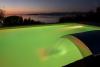villa con piscina a sfioro sul trasimeno