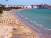 The beach in Vieste