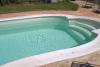 Zona piscina in Villa a Macerata