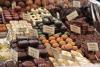 Esposizione di cioccolatini artistici ad Eurochocolate 2017