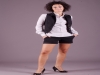 Camicia donna alla coreana maniche lunghe modello 