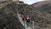 Ponte tibetano Sellano tra Foligno e Spoleto
