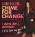 Laura Pausini in Time for Change, Londra