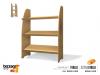 Espositore pane e ceste in legno e vimini
