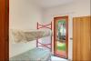 letto a castello in trilocale a san teodoro