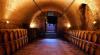 La cantina con le botti di vino 