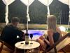Aperitivo bordo vasca Jacuzzi