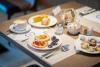 Colazione a buffet a base di prodotti tipici