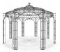 gazebo da giardino in ferro