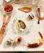 Antipasto di pesce Ristorante interno alla tenuta