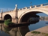 The river Tevere in Rome