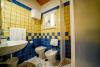 Bagno privato con doccia nel bungalow