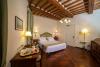 camera soffitto travi in legno Perugia