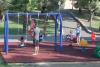 Area giochi bambini nel villaggio 
