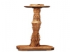 Portaceri, portacandele legno ulivo, produzione