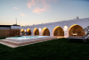 Piccola Piscina esterna privata al tramonto
