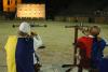 Balestrieri durante il Palio dei Colombi