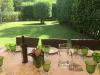 Casa vacanze Fano pranzo in giardino