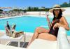 Piscina suggestiva ai piede del Vesuvio